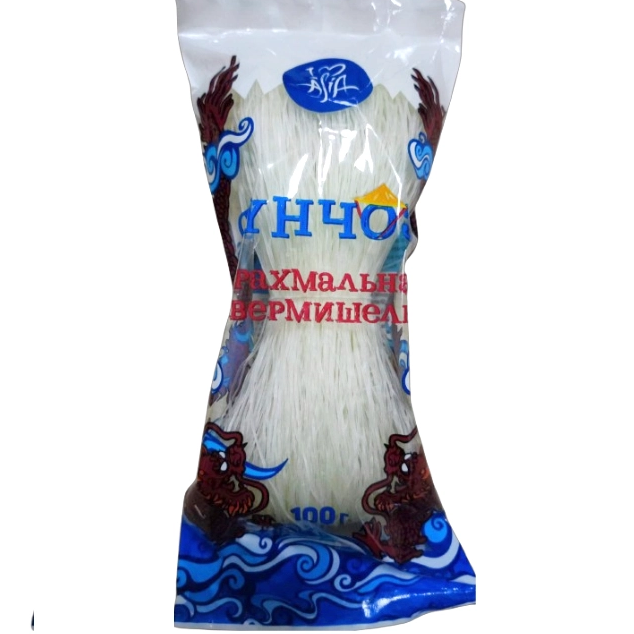 100g One Bundle Dried Mung Bean Longkou Vermicelli Supplier for Russian market